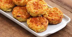 Puffs de batata-doce: seu lanche delicioso