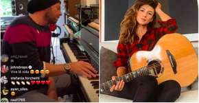 Artistas fazem shows pelas redes sociais e incentivam a ficar em casa