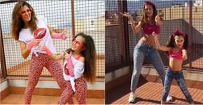 Vídeos com coreografias de mãe e filha bombam na internet