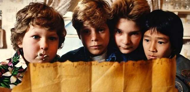 Exibição de ‘Os Goonies’