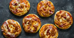 Minipizzas: a solução perfeita para uma fome rápida!