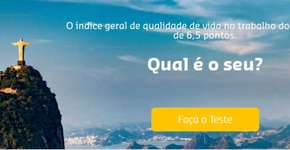 Teste identifica seu nível de qualidade de vida no trabalho
