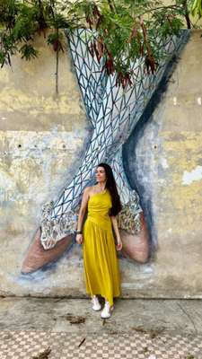 Esse mural foi o primeiro do local a marcar o fim da era da prostituição no local e o início dos tempos de arte na cidade