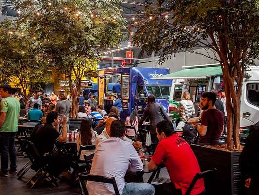 Galpão Gastronômico. Foto: Antonio Rodrigues