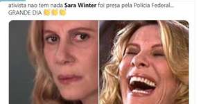 Militante bolsonarista Sara Winter é presa e web comemora