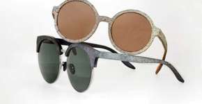 Óculos de pedra e madeira são mais duráveis