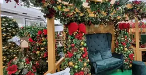 A magia natalina chega ao Central Plaza Shopping com decoração “Cultivando o Natal” e Papai Noel