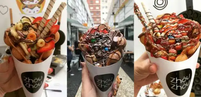 Bubble waffle, a sua próxima sobremesa favorita