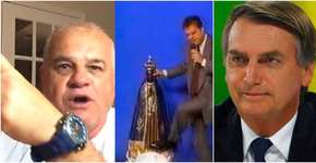 Pastor que chutou imagem de Nossa Senhora defende Jair Bolsonaro