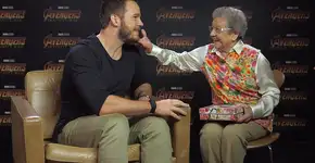 Relembre o momento fofo de Palmirinha com ator da Marvel