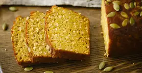 Pão de abóbora low carb fofinho