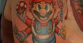 12 tatuagens inspiradas no mundo dos games
