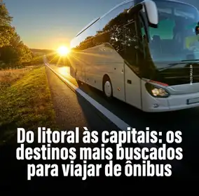 Viajar de ônibus continua sendo uma das formas mais econômicas...