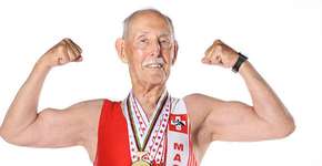 Médico de 95 anos corre 200 m em 55 segundos