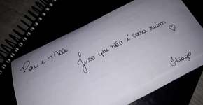 Jovem faz carta aos pais para assumir que é gay e viraliza na web