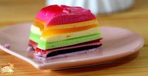 Gelatina Arco-Íris: dica linda e prática para o dia das crianças