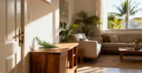 onde colocar um raminho de alecrim em casa para atrair dinheiro, segundo o feng shui