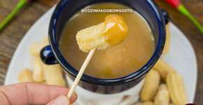 Aprenda a fazer fondue de churros