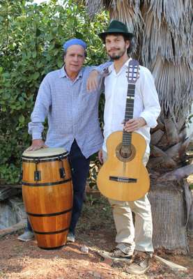 Sérgio Boré e Lucas Trigueiro emprestam seu som ao 10º Mercadinho do Brasília. Foto: divulgação