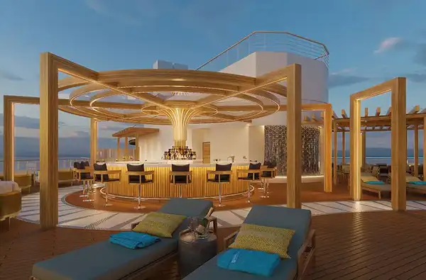 Vibe Beach Club é exclusivco para hóspedes maiores de 18 anos 