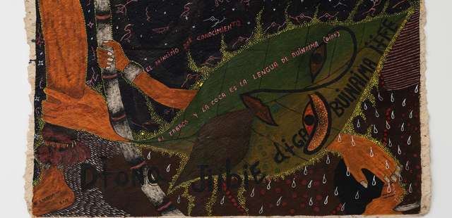 Exposição ‘Santiago Yahuarcani: o princípio do conhecimento’