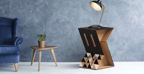 Ação transforma caixas de papelão em móveis sustentáveis