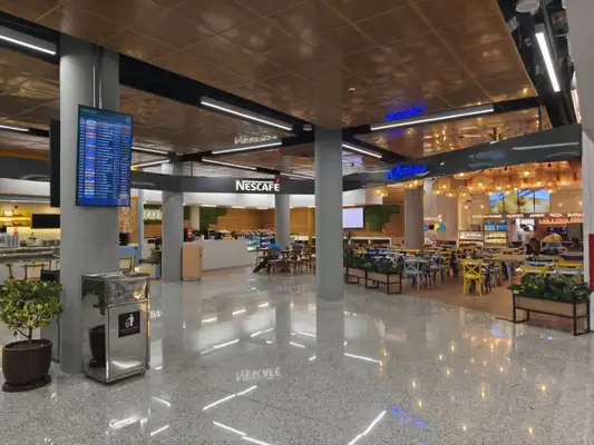 Novas opções comerciais incluem  café, farmácia, livraria, restaurante e farmácia