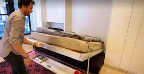 Designer reiventa espaços num pequeno apartamento