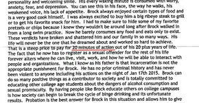 Pai defende filho estuprador: ‘ele não deveria ser punido por ato de 20 minutos’