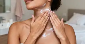 Como reverter o envelhecimento do pescoço com a aloe vera