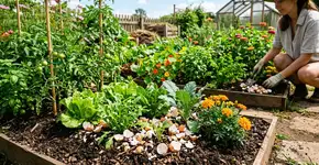 Na Índia eles colocam casca de ovo no jardim para afastar lagartas e fazem o farelo bem fino para ele nunca atrair ratos