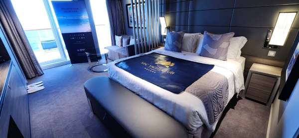 Cabine duplex do MSC Yatch Club, serviço Premium da MSC Cruzeiros 