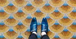 Conta no Instagram registra os pisos de diferentes partes do mundo