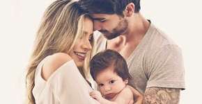 Adriana Sant’Anna homenageia Rodrigão e o seu filho com tatuagem