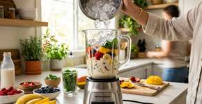 Para que serve colocar gelo no liquidificador e por que você deveria fazer