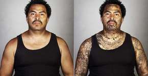 Ensaio inspirador ‘remove’ tatuagens de ex-membros de gangues