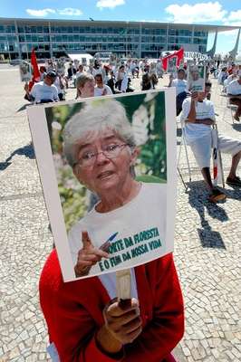 Ato contra os conflitos agrários em Brasília