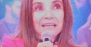 Regina Duarte dá respostas inusitadas durante a Dança dos Famosos