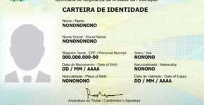 Novo RG terá CPF como número único; confira outras mudanças
