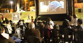Periferia ganha sala de cinema ao ar livre
