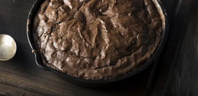 Brownie de frigideira em poucos minutos