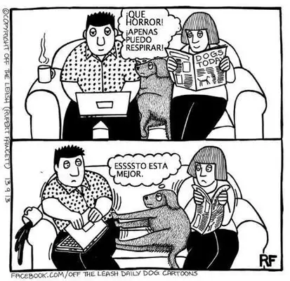 Que horror! Só pra respirar! Assim está melhor!