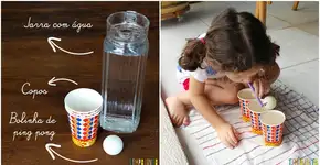 Brincadeira de 1 minuto: aprenda e adote em casa, com os pequenos