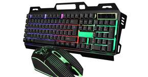 Combo com teclado e mouse gamer por menos de R$ 100 no AliExpress