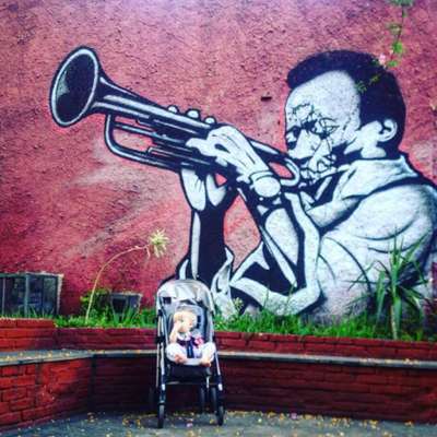 Graffiti sem local definido, clicado por @huppa13