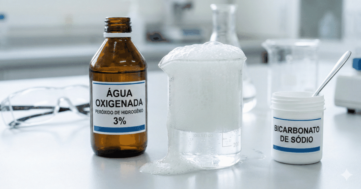 Mistura poderosa que pouca gente usa: água oxigenada com bicarbonato ...