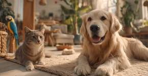 Gato amassando cobertor e cachorro abanando o rabo têm um motivo emocional