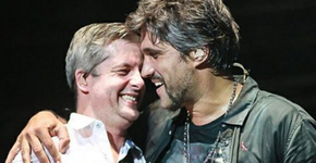 Victor, da dupla com Léo, desabafa em show para milhares