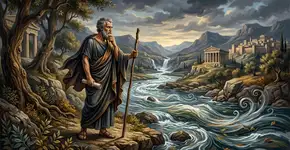 Heráclito, o filósofo que sabia que nada dura pra sempre: “Ninguém toma banho no mesmo rio duas vezes, porque nada no mundo fica parado”