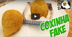 Para comer sem culpa: aprenda como fazer coxinha fake de figo